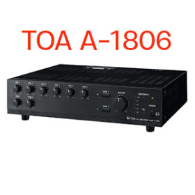TOA アンプ A-1806n Amazon | TOA PA-アンプ A-1806 | TOA(ティー 