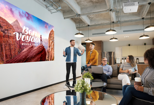 ติดตั้งโปรเจคเตอร์ panasonic