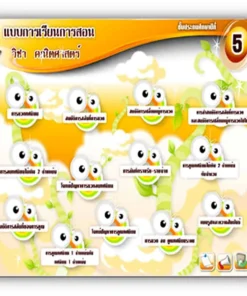 ซอฟต์แวร์สื่อการเรียนการสอน CAI คณิตศาสตร์ ป5