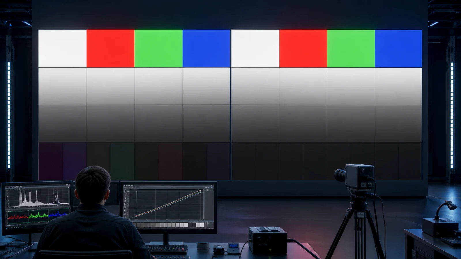 วิธีปรับสีจอ LED Full Color หลายระดับความสว่างเมื่อ Driver IC ต่างรุ่น