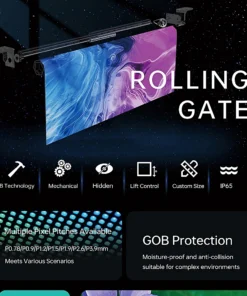 Rollable LED full color Display
