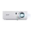 โปรเจคเตอร์ Acer ML861 สีขาว มุมด้านหน้า พร้อมเลนส์ฉายภาพ